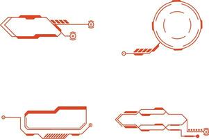 hud gritar título con moderno gráfico. vector ilustración colocar.