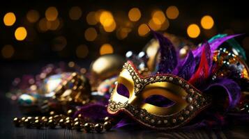 mardi gras holiday background large copyspace area with copy space for text photo