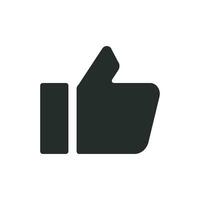 hand thumb icon graphic vector design illustration