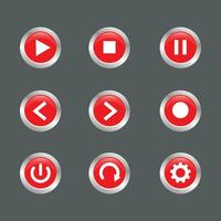 Play button icon graphic vector design illustration