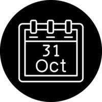 October 31 Vector Icon