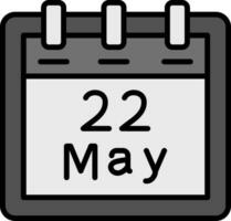 May 22 Vector Icon