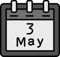 May 3 Vector Icon