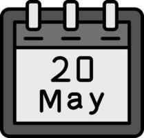 May 20 Vector Icon