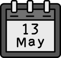 May 13 Vector Icon