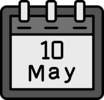 May 10 Vector Icon