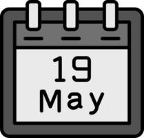 May 19 Vector Icon