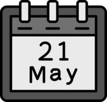 May 21 Vector Icon