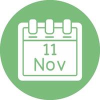 November 11 Vector Icon