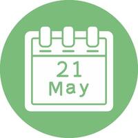 May 21 Vector Icon