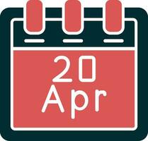 April 20 Vector Icon