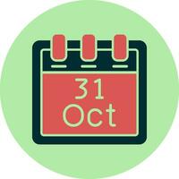 October 31 Vector Icon
