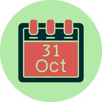 October 31 Vector Icon