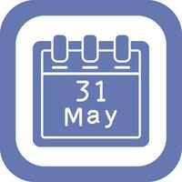 May 31 Vector Icon