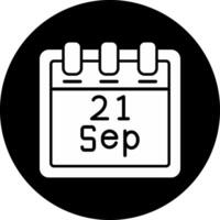 September 21 Vector Icon