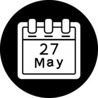 May 27 Vector Icon