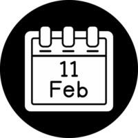 February 111 Vector Icon