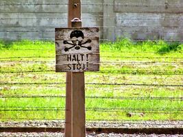 remembranza auschwitz Birkenau concentración y exterminio acampar foto