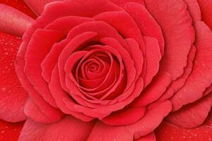 beautiful rose flower background. AI Generative Pro Photo