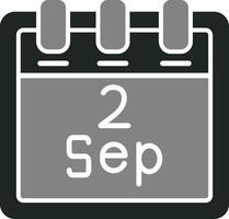 September 2 Vector Icon