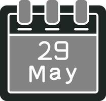 May 29 Vector Icon