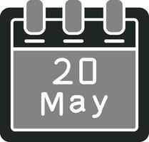 May 20 Vector Icon