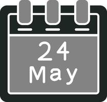 May 24 Vector Icon