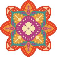 Diwali Rangoli Element vector