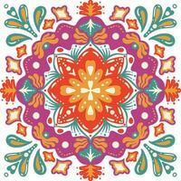 diwali rangoli elemento vector