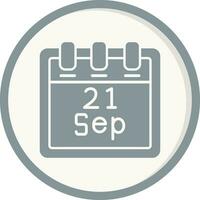 September 21 Vector Icon