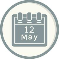 May 12 Vector Icon