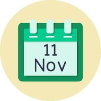 November 11 Vector Icon