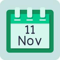 November 11 Vector Icon