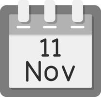 November 11 Vector Icon