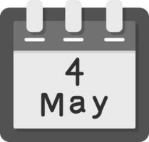 May 4 Vector Icon