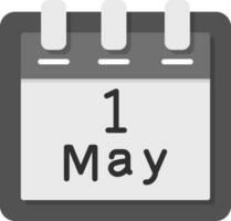 May 1 Vector Icon