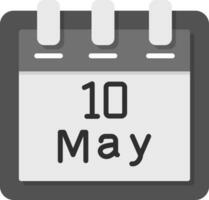 May 10 Vector Icon