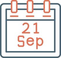 September 21 Vector Icon