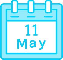 May 11 Vector Icon