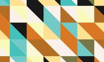 Abstract triangles in seamless pattern. vector