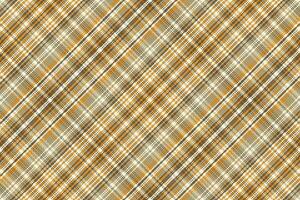 Tartan plaid pattern with texture and coffee color. vector