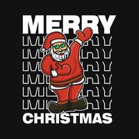 Christmas Day T-shirt Design template vector