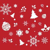 Hand Drawn Christmas Pattern vector