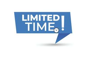 Vector limited time wirh clock design