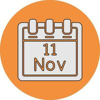 November 11 Vector Icon