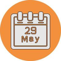 May 29 Vector Icon