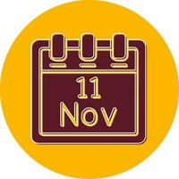 November 11 Vector Icon