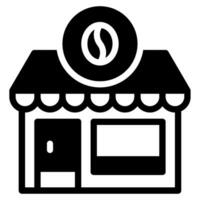 Coffee shop icon vector