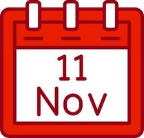 November 11 Vector Icon