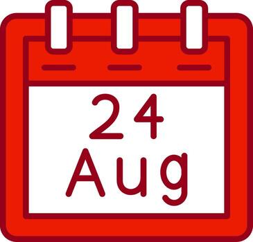 August 4 Vector Icon